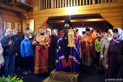 Епископ Антоний возглавил престольные торжества на приходе храма преподобномученика Афанасия Брестского в Гродно [+ ВИДЕО]