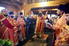 Епископ Антоний возглавил престольные торжества на приходе храма преподобномученика Афанасия Брестского в Гродно [+ ВИДЕО]