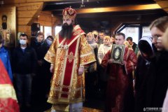 Епископ Антоний возглавил престольные торжества на приходе храма преподобномученика Афанасия Брестского в Гродно [+ ВИДЕО]