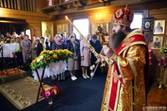 Епископ Антоний возглавил престольные торжества на приходе храма преподобномученика Афанасия Брестского в Гродно [+ ВИДЕО]