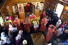 Епископ Антоний возглавил престольные торжества на приходе храма преподобномученика Афанасия Брестского в Гродно [+ ВИДЕО]