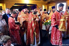 Епископ Антоний возглавил престольные торжества на приходе храма преподобномученика Афанасия Брестского в Гродно [+ ВИДЕО]