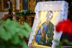 Архиепископ Антоний совершил Литургию в Покровском храме агрогородка Олекшицы [+ ВИДЕО]