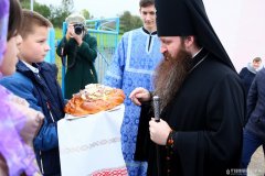 Архиепископ Антоний совершил Литургию в Покровском храме агрогородка Олекшицы [+ ВИДЕО]