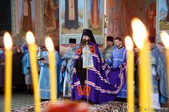Архиепископ Антоний совершил Литургию в Покровском храме агрогородка Олекшицы [+ ВИДЕО]