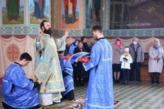 Архиепископ Антоний совершил Литургию в Покровском храме агрогородка Олекшицы [+ ВИДЕО]