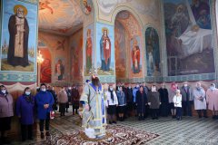 Архиепископ Антоний совершил Литургию в Покровском храме агрогородка Олекшицы [+ ВИДЕО]