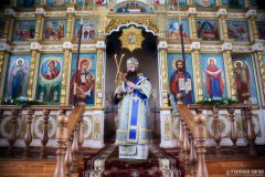 Архиепископ Антоний совершил Литургию в Покровском храме агрогородка Олекшицы [+ ВИДЕО]