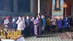 Архиепископ Антоний совершил Литургию в Покровском храме агрогородка Олекшицы [+ ВИДЕО]