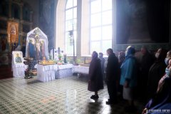 Архиепископ Антоний совершил Литургию в Покровском храме агрогородка Олекшицы [+ ВИДЕО]