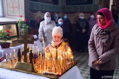 Архиепископ Антоний совершил Литургию в Покровском храме агрогородка Олекшицы [+ ВИДЕО]