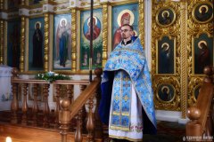 Архиепископ Антоний совершил Литургию в Покровском храме агрогородка Олекшицы [+ ВИДЕО]