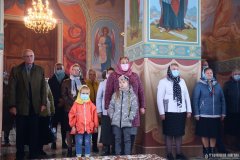 Архиепископ Антоний совершил Литургию в Покровском храме агрогородка Олекшицы [+ ВИДЕО]