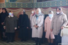 Архиепископ Антоний совершил Литургию в Покровском храме агрогородка Олекшицы [+ ВИДЕО]