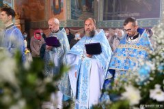 Архиепископ Антоний совершил Литургию в Покровском храме агрогородка Олекшицы [+ ВИДЕО]