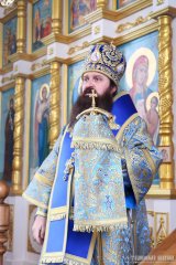 Архиепископ Антоний совершил Литургию в Покровском храме агрогородка Олекшицы [+ ВИДЕО]
