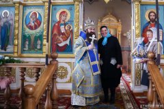 Архиепископ Антоний совершил Литургию в Покровском храме агрогородка Олекшицы [+ ВИДЕО]