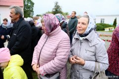 Архиепископ Антоний совершил Литургию в Покровском храме агрогородка Олекшицы [+ ВИДЕО]