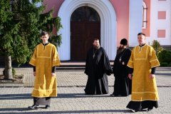 В канун Недели 14-й по Пятидесятнице архиепископ Антоний совершил всенощное бдение в Покровском кафедральном соборе города Гродно В канун Недели 14-й по Пятидесятнице архиепископ Антоний совершил всенощное бдение в Покровском кафедральном соборе города Гродно