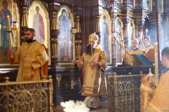 В канун Недели 14-й по Пятидесятнице архиепископ Антоний совершил всенощное бдение в Покровском кафедральном соборе города Гродно В канун Недели 14-й по Пятидесятнице архиепископ Антоний совершил всенощное бдение в Покровском кафедральном соборе города Гродно