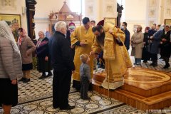 В канун Недели 14-й по Пятидесятнице архиепископ Антоний совершил всенощное бдение в Покровском кафедральном соборе города Гродно В канун Недели 14-й по Пятидесятнице архиепископ Антоний совершил всенощное бдение в Покровском кафедральном соборе города Гродно