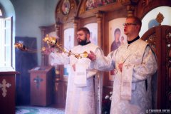 Архиепископ Антоний совершил обновление храма в честь Покрова Пресвятой Богородицы деревни Понижаны [+ ВИДЕО]