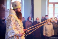 Архиепископ Антоний совершил обновление храма в честь Покрова Пресвятой Богородицы деревни Понижаны [+ ВИДЕО]