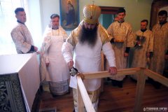Архиепископ Антоний совершил обновление храма в честь Покрова Пресвятой Богородицы деревни Понижаны [+ ВИДЕО]