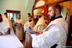 Архиепископ Антоний совершил обновление храма в честь Покрова Пресвятой Богородицы деревни Понижаны [+ ВИДЕО]