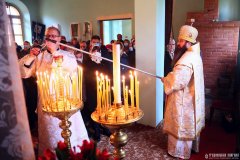 Архиепископ Антоний совершил обновление храма в честь Покрова Пресвятой Богородицы деревни Понижаны [+ ВИДЕО]