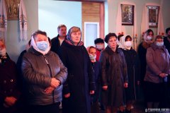 Архиепископ Антоний совершил обновление храма в честь Покрова Пресвятой Богородицы деревни Понижаны [+ ВИДЕО]