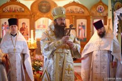 Архиепископ Антоний совершил обновление храма в честь Покрова Пресвятой Богородицы деревни Понижаны [+ ВИДЕО]