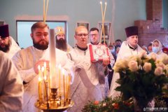 Архиепископ Антоний совершил обновление храма в честь Покрова Пресвятой Богородицы деревни Понижаны [+ ВИДЕО]