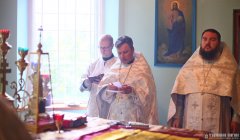 Архиепископ Антоний совершил обновление храма в честь Покрова Пресвятой Богородицы деревни Понижаны [+ ВИДЕО]