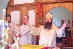 Архиепископ Антоний совершил обновление храма в честь Покрова Пресвятой Богородицы деревни Понижаны [+ ВИДЕО]