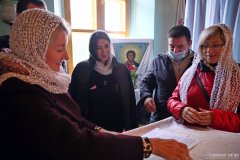 Архиепископ Антоний совершил обновление храма в честь Покрова Пресвятой Богородицы деревни Понижаны [+ ВИДЕО]