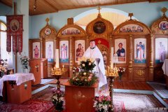 Архиепископ Антоний совершил обновление храма в честь Покрова Пресвятой Богородицы деревни Понижаны [+ ВИДЕО]