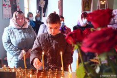 Архиепископ Антоний совершил обновление храма в честь Покрова Пресвятой Богородицы деревни Понижаны [+ ВИДЕО]