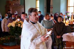 Архиепископ Антоний совершил обновление храма в честь Покрова Пресвятой Богородицы деревни Понижаны [+ ВИДЕО]
