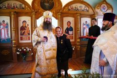 Архиепископ Антоний совершил обновление храма в честь Покрова Пресвятой Богородицы деревни Понижаны [+ ВИДЕО]