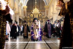 В канун праздника Воздвижения Креста Господня архиепископ Антоний совершил всенощное бдение в Покровском кафедральном соборе города Гродно В канун праздника Воздвижения Креста Господня архиепископ Антоний совершил всенощное бдение в Покровском кафедральном соборе города Гродно