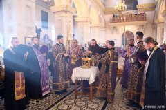 В канун праздника Воздвижения Креста Господня архиепископ Антоний совершил всенощное бдение в Покровском кафедральном соборе города Гродно В канун праздника Воздвижения Креста Господня архиепископ Антоний совершил всенощное бдение в Покровском кафедральном соборе города Гродно