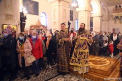 В канун праздника Воздвижения Креста Господня архиепископ Антоний совершил всенощное бдение в Покровском кафедральном соборе города Гродно В канун праздника Воздвижения Креста Господня архиепископ Антоний совершил всенощное бдение в Покровском кафедральном соборе города Гродно