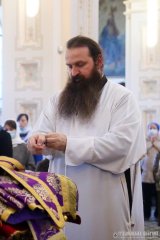 В праздник Воздвижения Креста Господня архиепископ Антоний возглавил Литургию в Покровском кафедральном  соборе города Гродно [+ ВИДЕО]