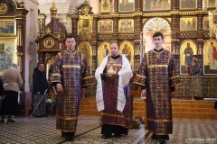 В праздник Воздвижения Креста Господня архиепископ Антоний возглавил Литургию в Покровском кафедральном  соборе города Гродно [+ ВИДЕО]