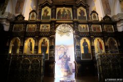 В праздник Воздвижения Креста Господня архиепископ Антоний возглавил Литургию в Покровском кафедральном  соборе города Гродно [+ ВИДЕО]