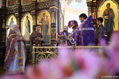 В праздник Воздвижения Креста Господня архиепископ Антоний возглавил Литургию в Покровском кафедральном  соборе города Гродно [+ ВИДЕО]