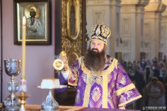 В праздник Воздвижения Креста Господня архиепископ Антоний возглавил Литургию в Покровском кафедральном  соборе города Гродно [+ ВИДЕО]