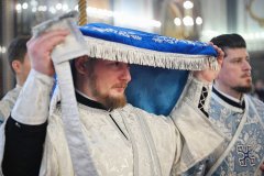 В праздник Рождества Пресвятой Богородицы правящий архиерей Гродненской епархии сослужил Предстоятелю Русской Церкви за Литургией в Храме Христа Спасителя в Москве В праздник Рождества Пресвятой Богородицы правящий архиерей Гродненской епархии сослужил Предстоятелю Русской Церкви за Литургией в Храме Христа Спасителя в Москве