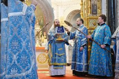 В праздник Рождества Пресвятой Богородицы правящий архиерей Гродненской епархии сослужил Предстоятелю Русской Церкви за Литургией в Храме Христа Спасителя в Москве В праздник Рождества Пресвятой Богородицы правящий архиерей Гродненской епархии сослужил Предстоятелю Русской Церкви за Литургией в Храме Христа Спасителя в Москве